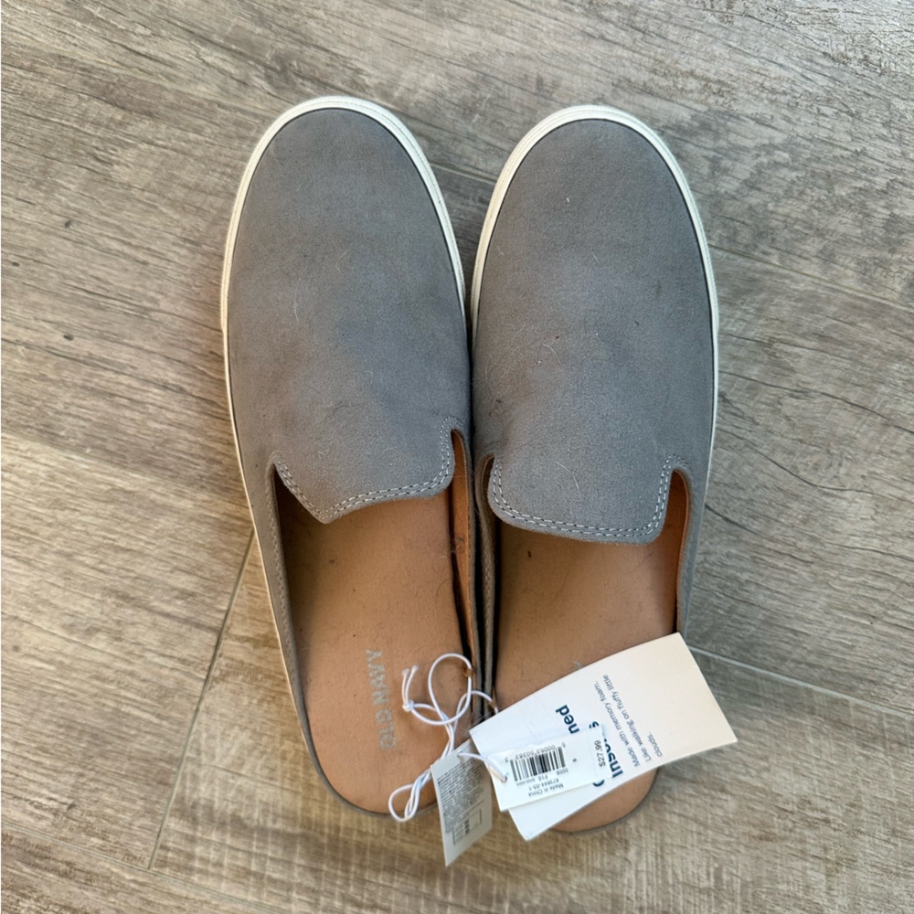 Gray mules from old navy